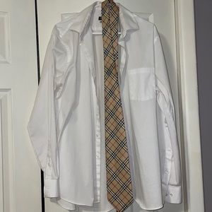 Burberry Nova Check Men’s 100% Silk Tie Italy